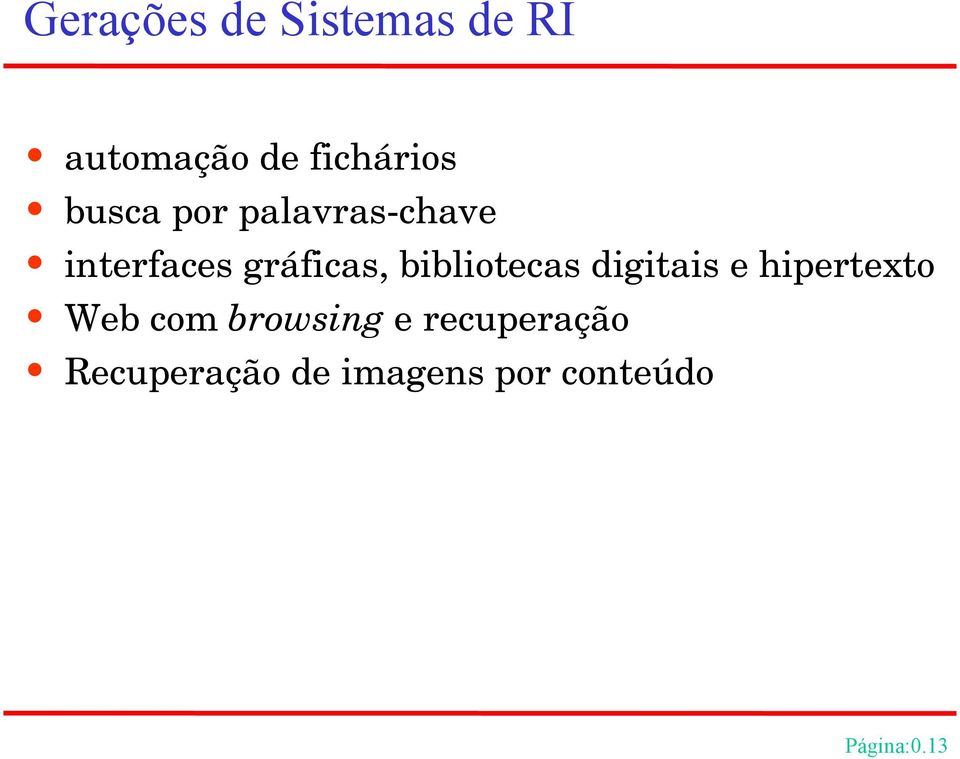 bibliotecas digitais e hipertexto Web com browsing