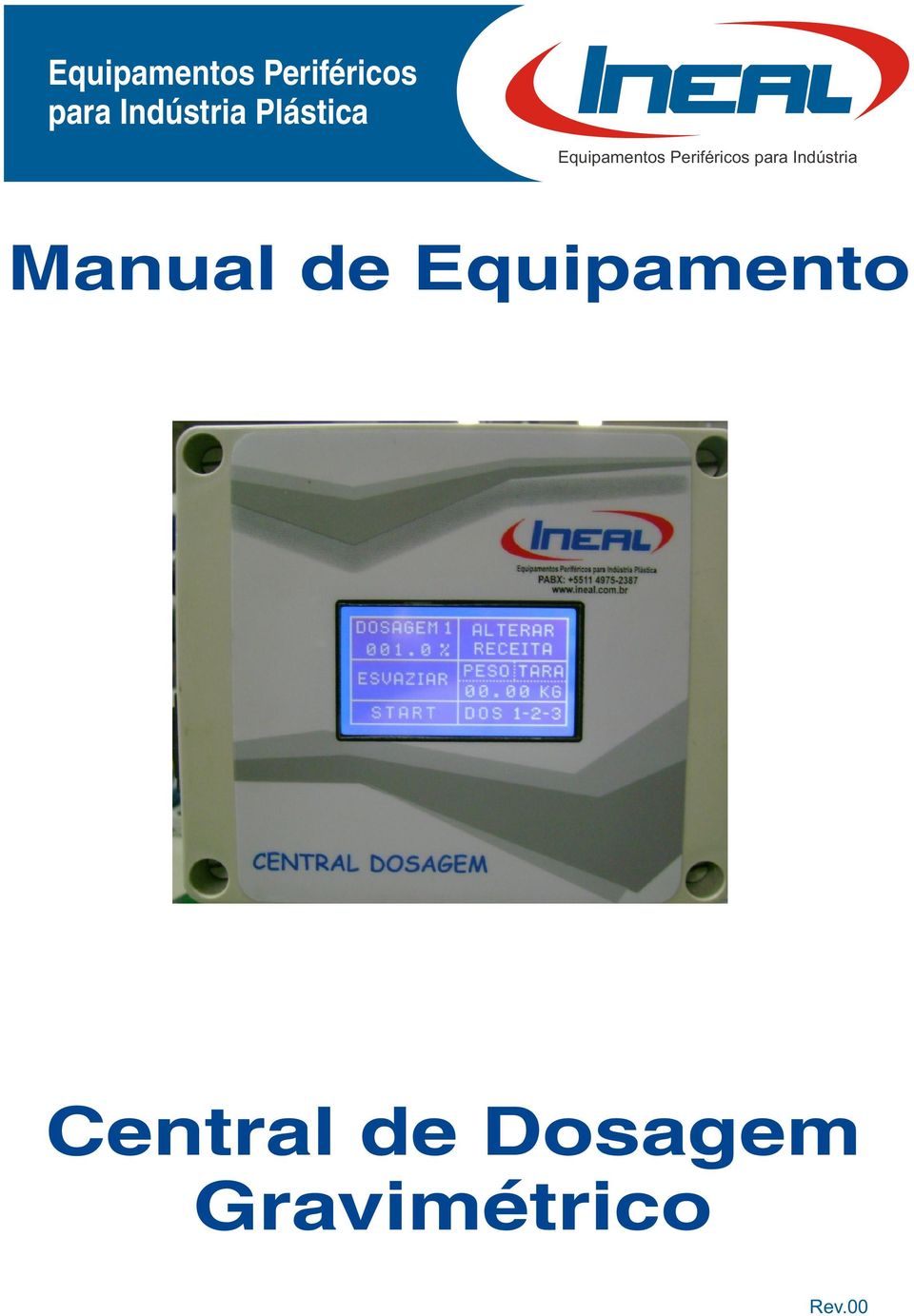 Manual de Equipamento Rev.00