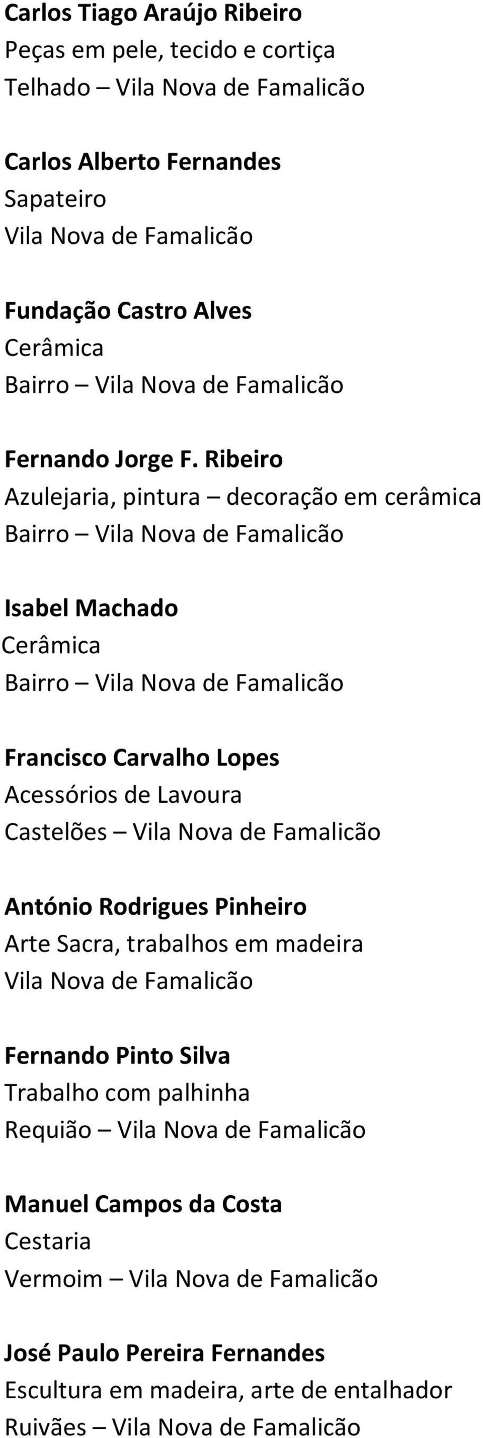 Ribeiro Azulejaria, pintura decoração em cerâmica Bairro Isabel Machado Cerâmica Bairro Francisco Carvalho Lopes Acessórios de