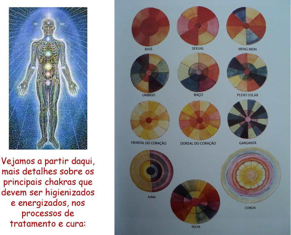 chakras que devem ser higienizados