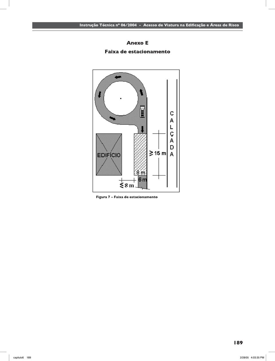 Faixa de estacionamento