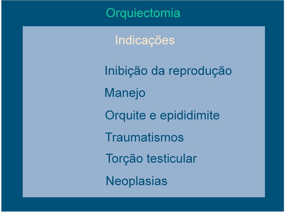 Orquite e epididimite