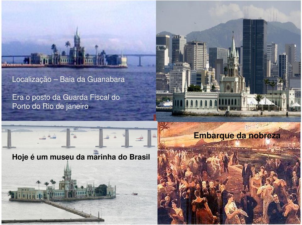 Rio de janeiro Embarque da nobreza