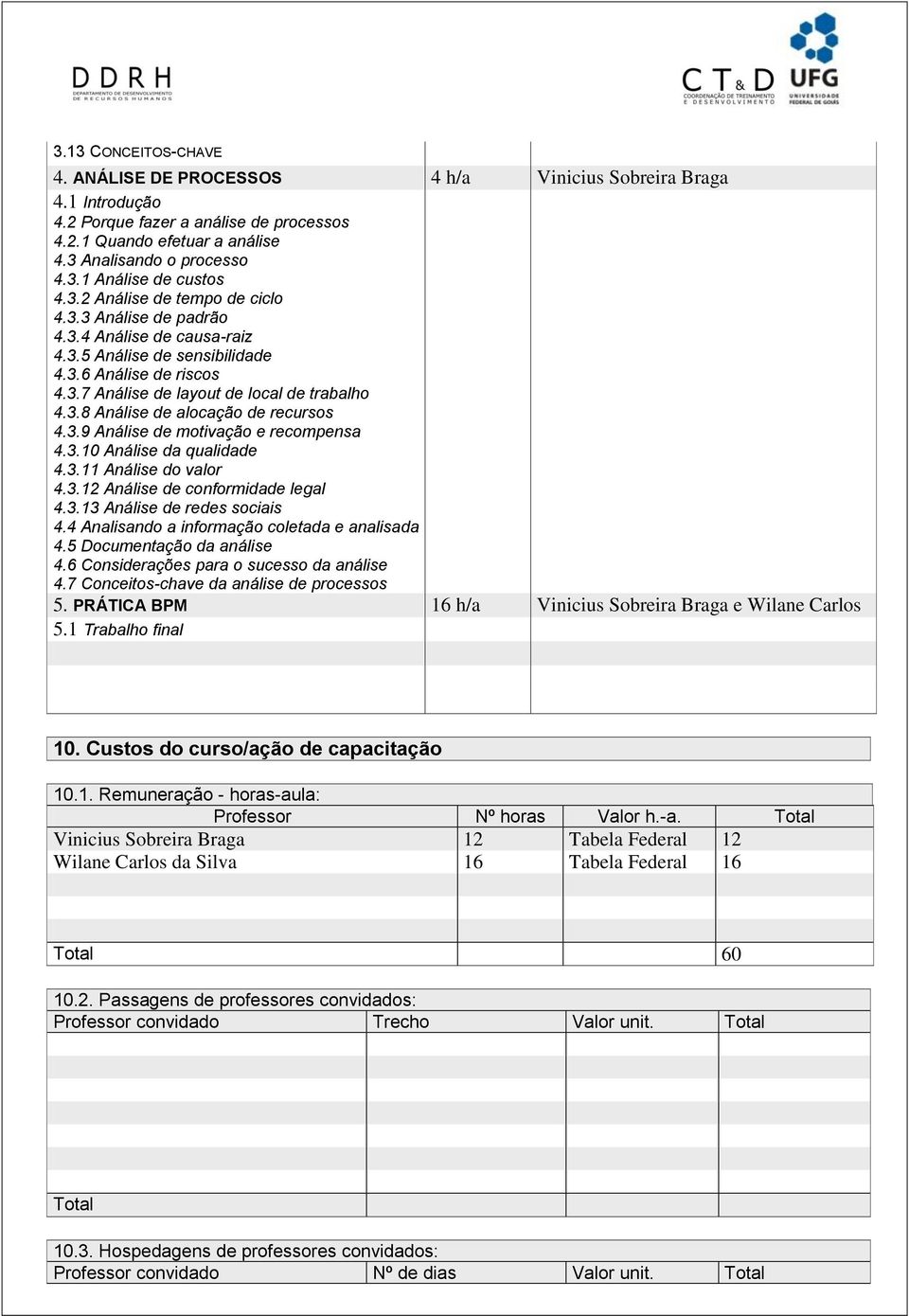 3.9 Análise de motivação e recompensa 4.3.10 Análise da qualidade 4.3.11 Análise do valor 4.3.12 Análise de conformidade legal 4.3.13 Análise de redes sociais 4.