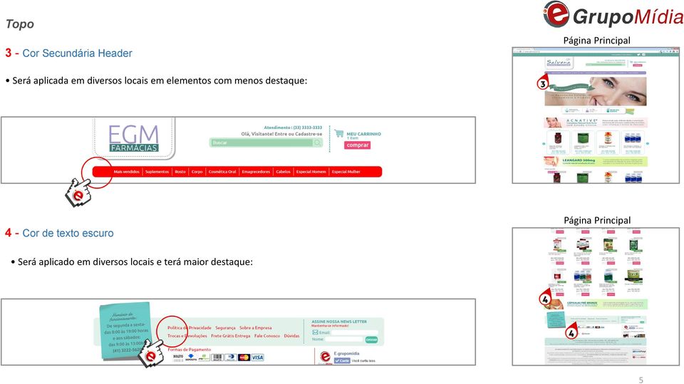 destaque: 4 - Cor de texto escuro Será