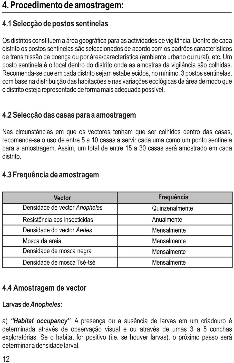 Um posto sentinela é o local dentro do distrito onde as amostras da vigilância são colhidas.