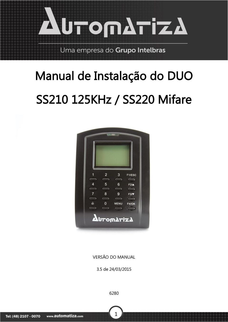 Mifare VERSÃO DO MANUAL