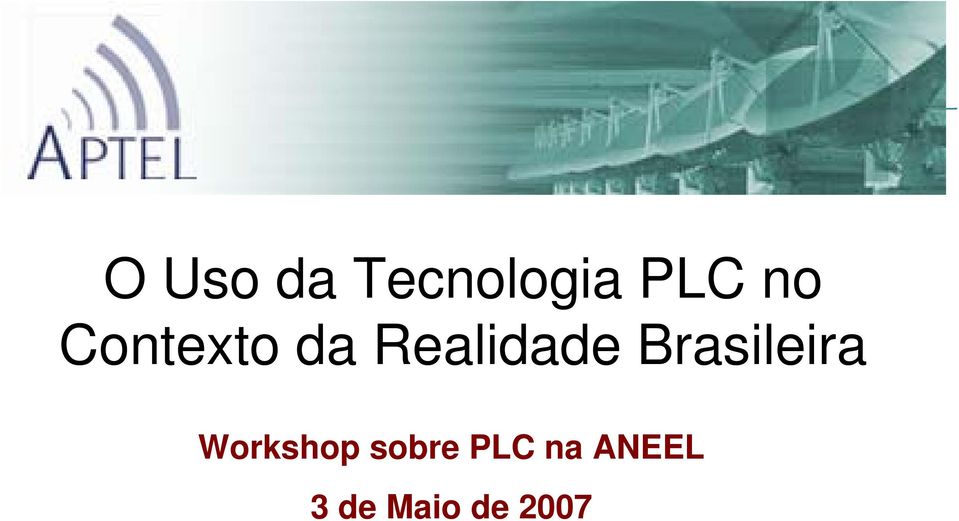Brasileira Workshop sobre