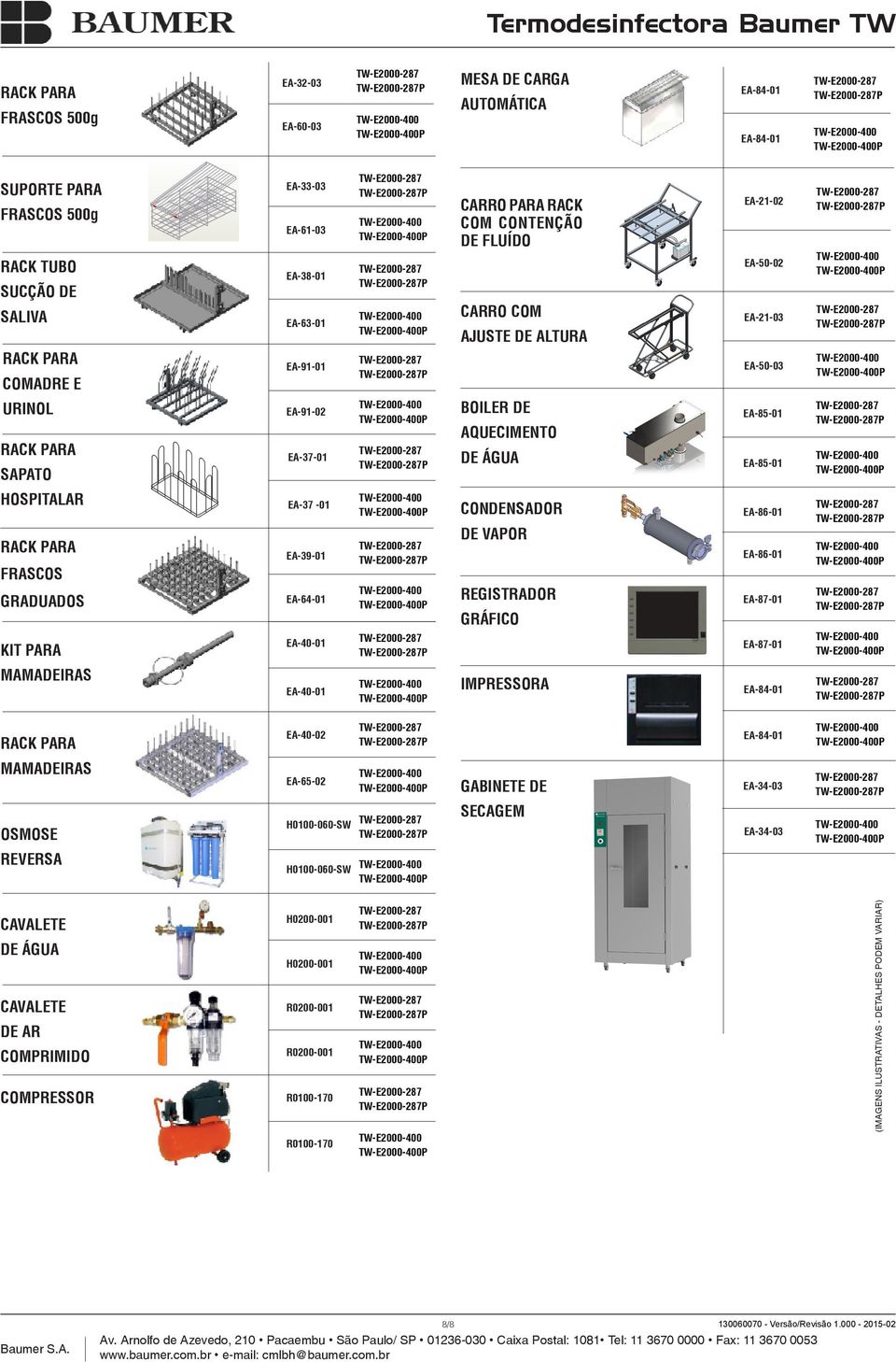 BOILER DE AQUECIMENTO DE ÁGUA CONDENSADOR DE VAPOR REGISTRADOR GRÁFICO IMPRESSORA EA-21-02 EA-50-02 EA-21-03 EA-50-03 EA-85-01 EA-85-01 EA-86-01 EA-86-01 EA-87-01 EA-87-01 EA-84-01 P P P P P