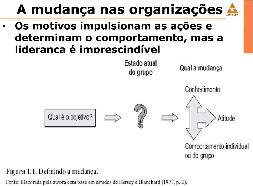 ações e determinam o