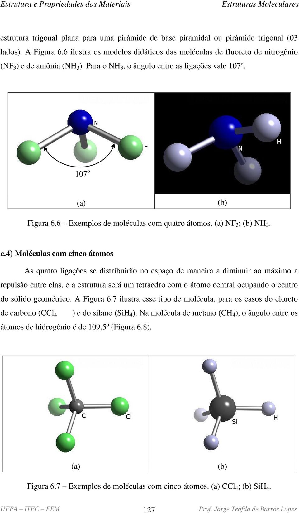 6 Exemplos de moléculas co
