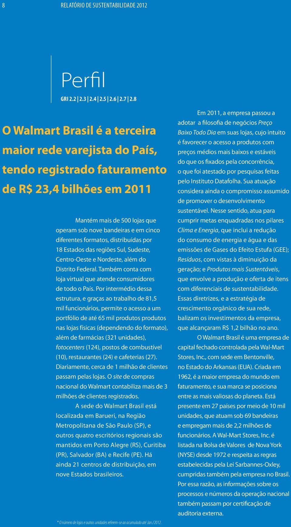 formatos, distribuídas por 18 Estados das regiões Sul, Sudeste, Centro-Oeste e Nordeste, além do Distrito Federal. Também conta com loja virtual que atende consumidores de todo o País.