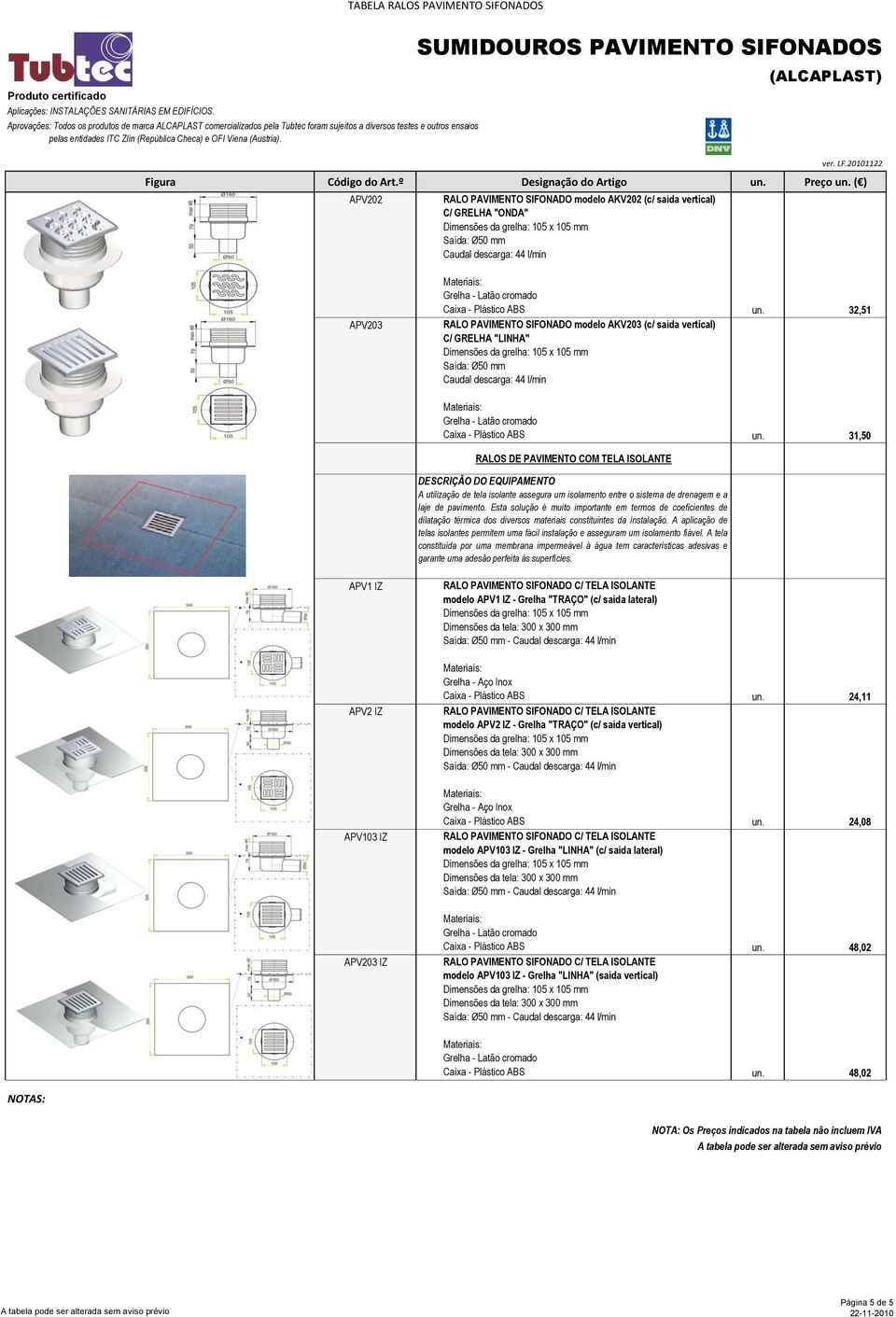 Esta solução é muito importante em termos de coeficientes de dilatação térmica dos diversos materiais constituintes da instalação.