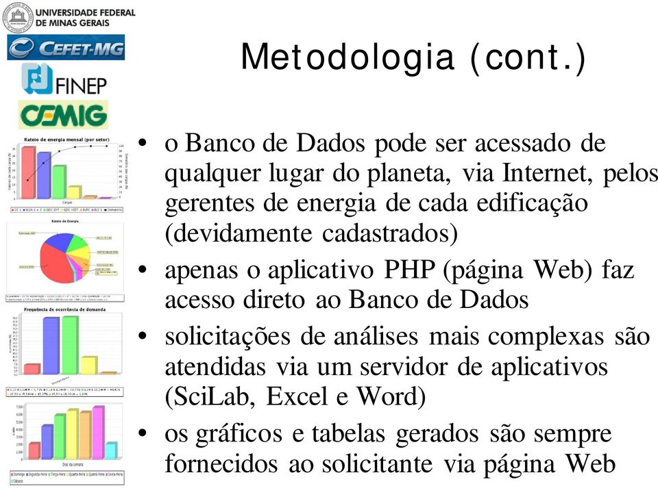 de cada edificação (devidamente cadastrados) apenas o aplicativo PHP (página Web) faz acesso direto ao