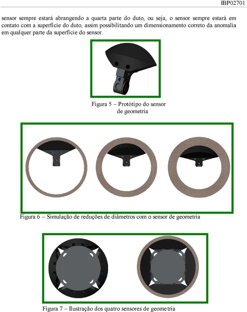 qualquer parte da superfície do sensor.