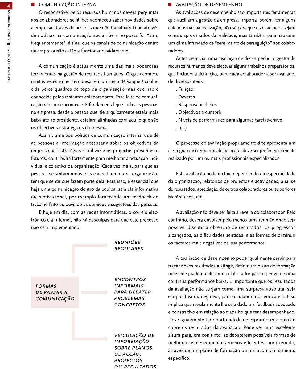 Se a resposta for sim, frequentemente, é sinal que os canais de comunicação dentro da empresa não estão a funcionar devidamente.