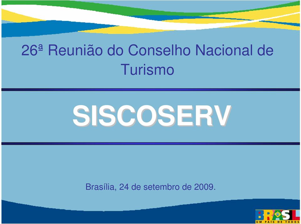 Turismo SISCOSERV