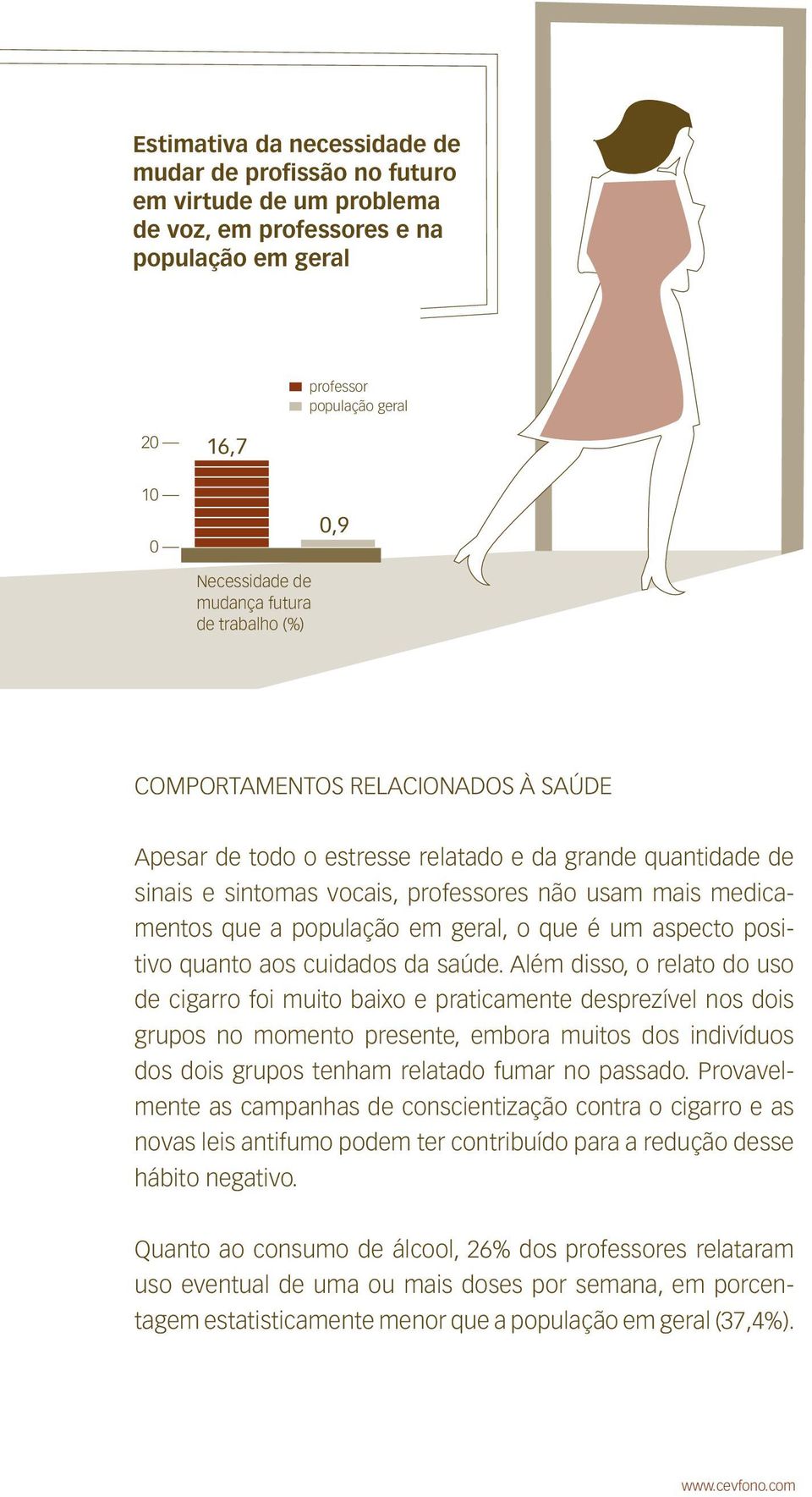 população em geral, o que é um aspecto positivo quanto aos cuidados da saúde.