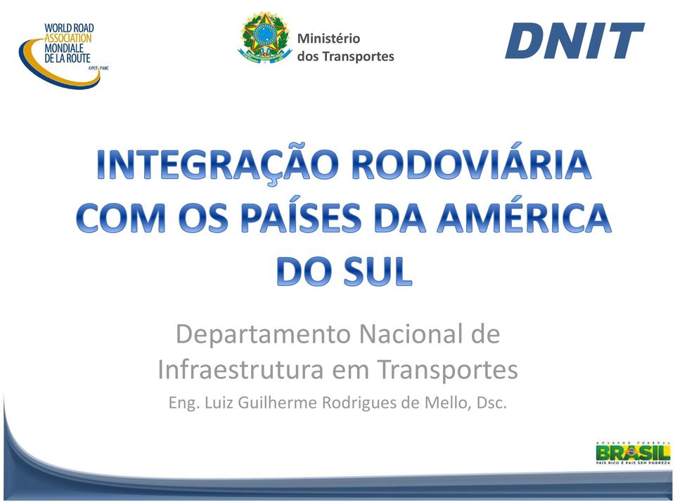 Infraestrutura em Transportes