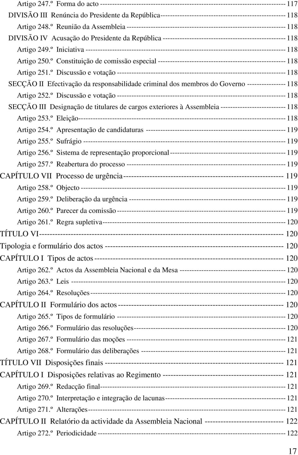 118 Artigo 248.