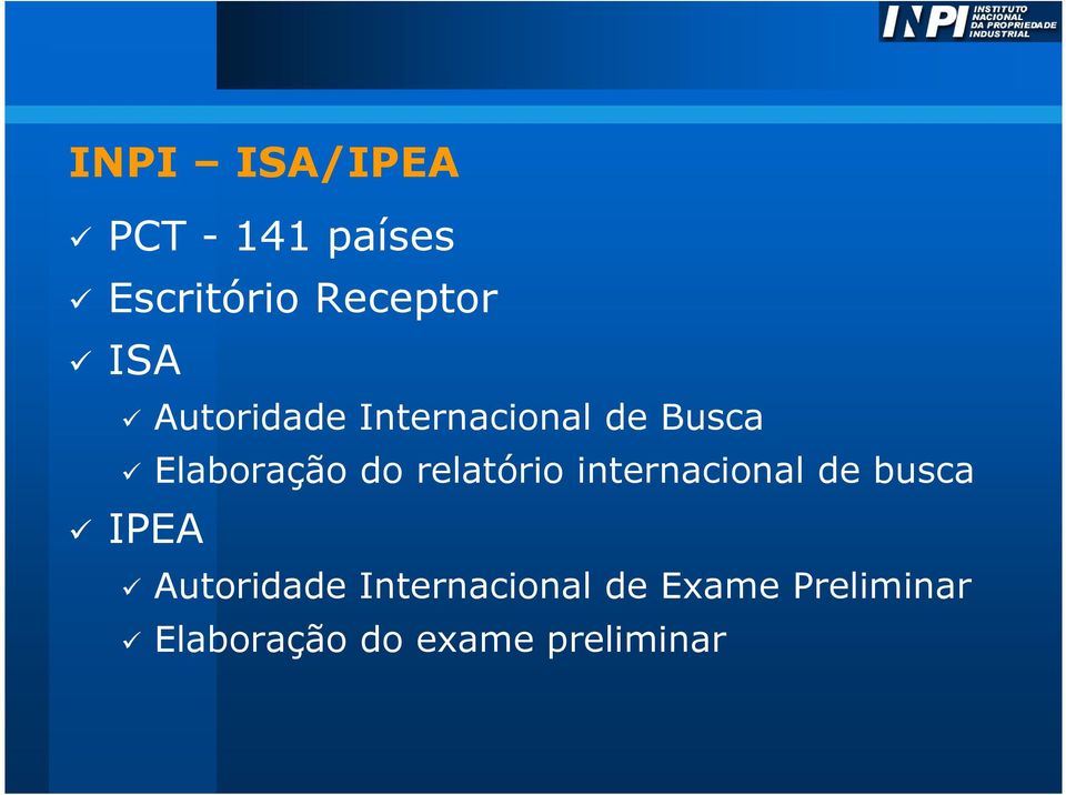 relatório internacional de busca IPEA Autoridade