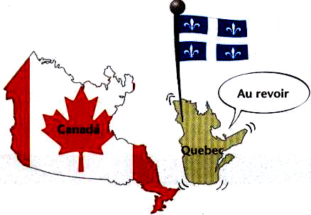 DIVERSIDADE CULTURAL E SEPARATISMO EM QUEBEC Canadá é um país que foi colonizado primeiramente por franceses e depois por ingleses.