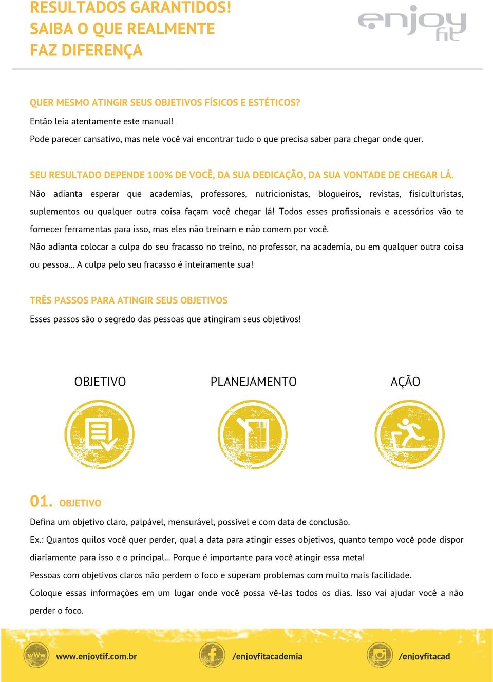 Não adianta esperar que academias, professores, nutricionistas, blogueiros, revistas, fisiculturistas, suplementos ou qualquer outra coisa façam você chegar lá!