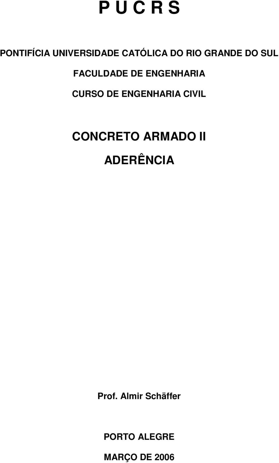 DE ENGENHARIA CIVIL CONCRETO ARMADO II