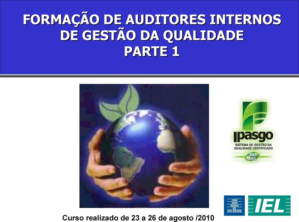 QUALIDADE PARTE 1 Curso