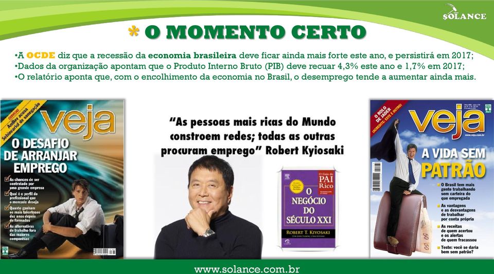 Produto Interno Bruto (PIB) deve recuar 4,3% este ano e 1,7% em 2017; O relatório