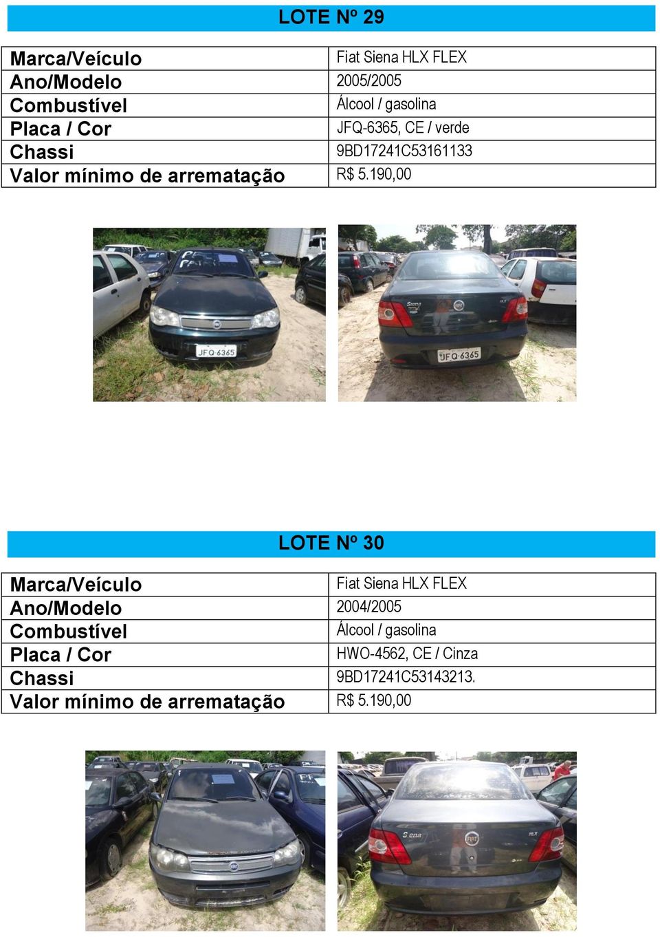 9BD17241C53161133 LOTE Nº 30