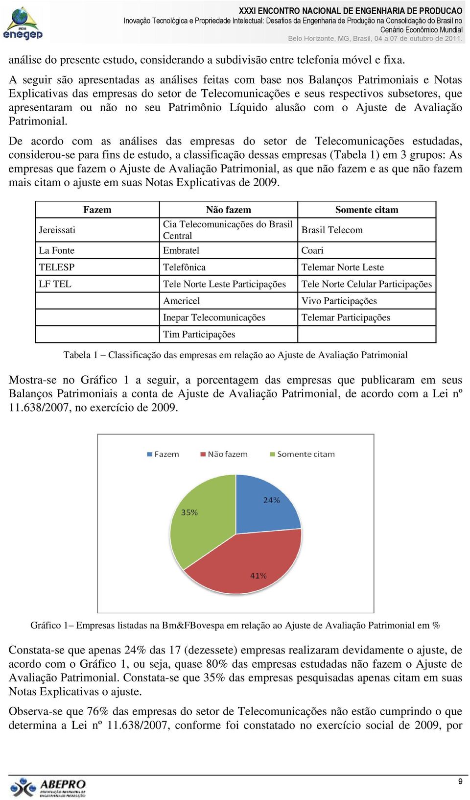 no seu Patrimônio Líquido alusão com o Ajuste de Avaliação Patrimonial.