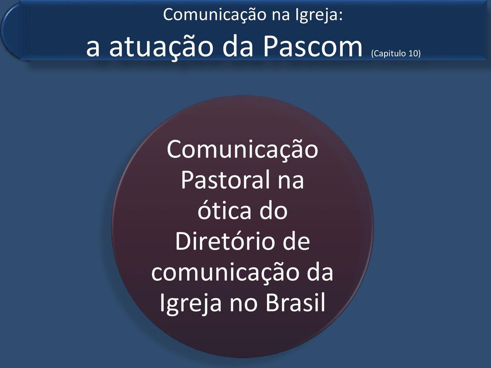 Comunicação Pastoral na ótica do