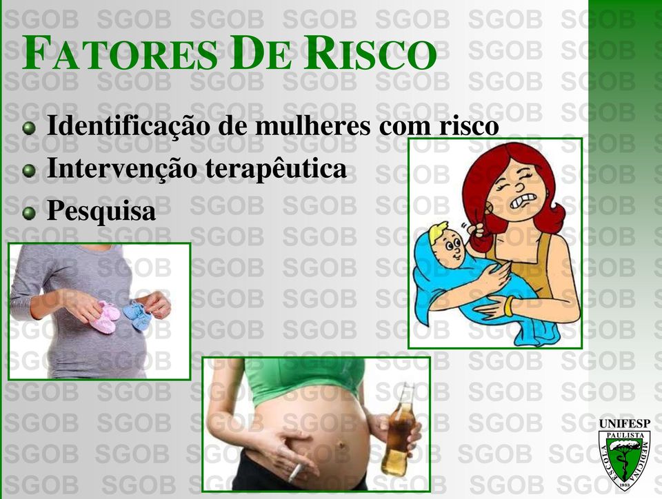 mulheres com risco