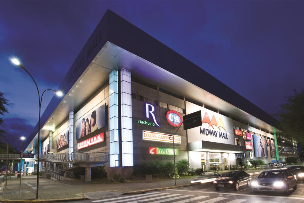 Midway Mall: Visão Geral Fachada do Shopping Teatro Riachuelo Midway Mall (R$ Mil) 1T15 1T14 Var.(%) Receita Líquida de Aluguel e Luvas (R$ Mil) 13.450 12.741 5,6% EBITDA (R$ Mil) 12.