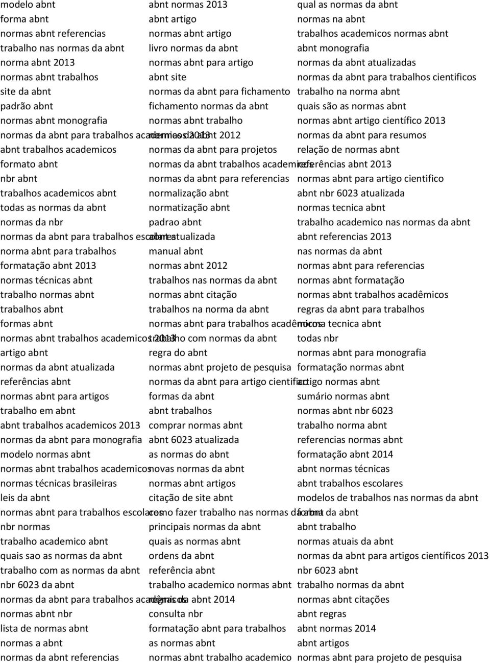 2013 abnt 2012 abnt trabalhos academicos normas da abnt para projetos formato abnt normas da abnt trabalhos academicos nbr abnt normas da abnt para referencias trabalhos academicos abnt normalização