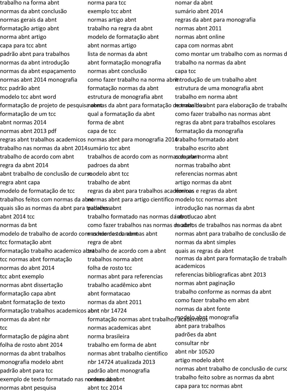 conclusão nomar da abnt sumário abnt 2014 regras da abnt para monografia normas abnt 2011 normas abnt online capa com normas abnt como montar um trabalho com as normas d trabalho na normas da abnt