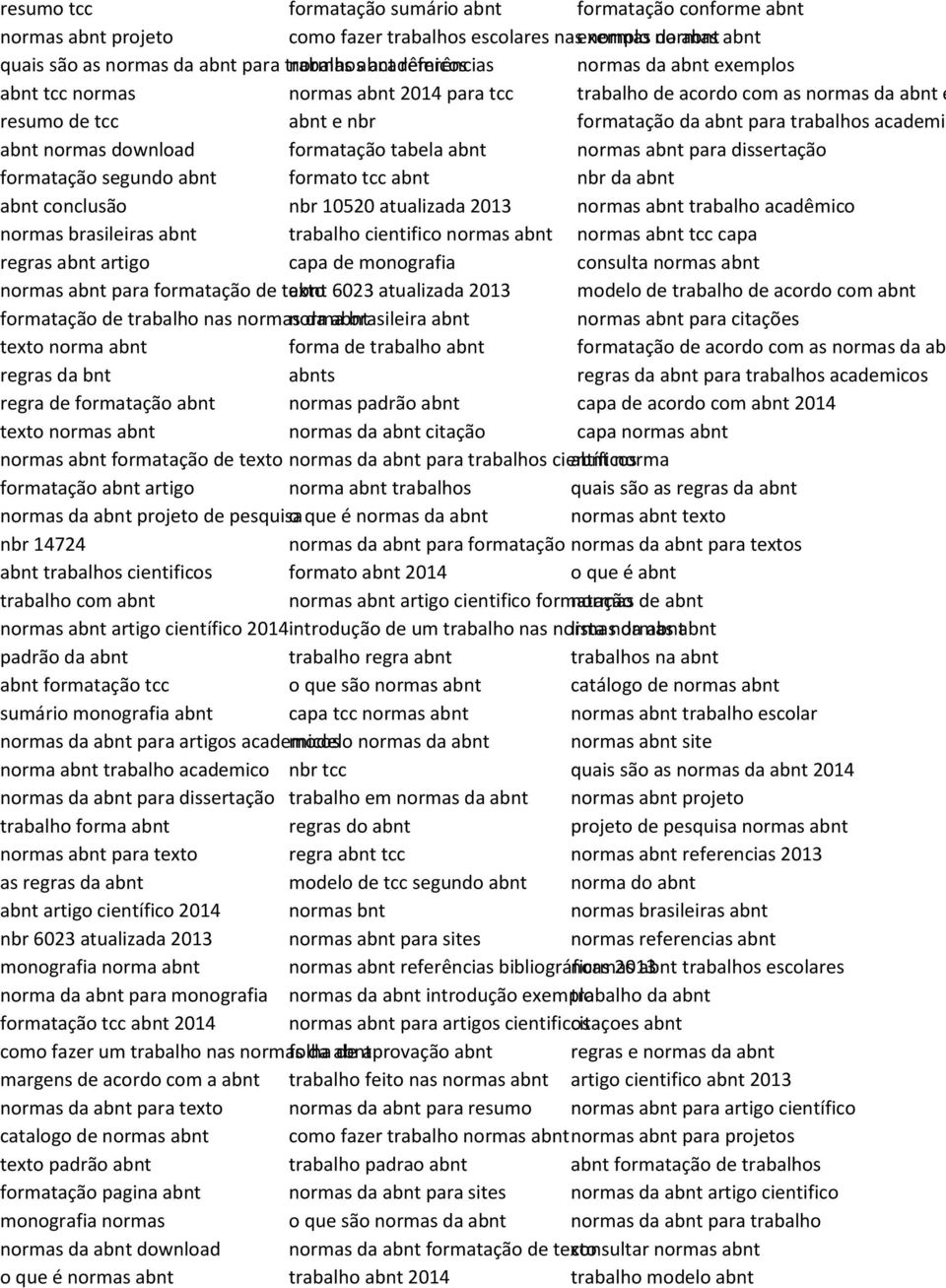 artigo capa de monografia normas abnt para formatação de texto abnt 6023 atualizada 2013 formatação de trabalho nas normas norma da abnt brasileira abnt texto norma abnt forma de trabalho abnt regras