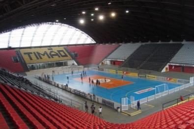 Locais dos jogos e informações Baetão Estádio (Estádio Municipal Giglio Portugal Pichinin) e Baetão Handebol (Ginásio Vitório Zanon) Avenida Armando Ítalo Setti, 901 Bairro Baeta Neves São Bernardo