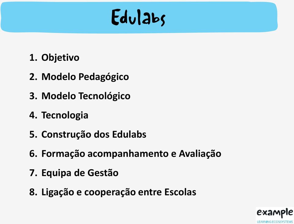 Construção dos Edulabs 6.