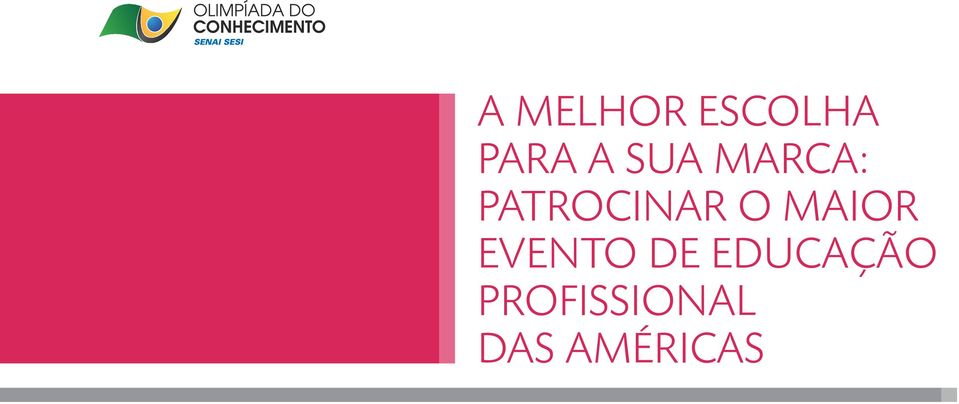 MAIOR EVENTO DE EDUCAÇÃO