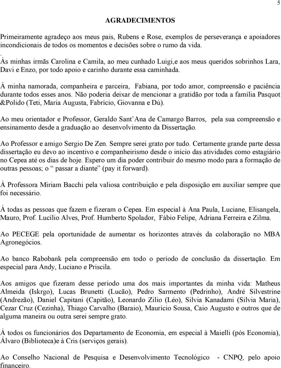 À minha namorada, companheira e parceira, Fabiana, por todo amor, compreensão e paciência durante todos esses anos.