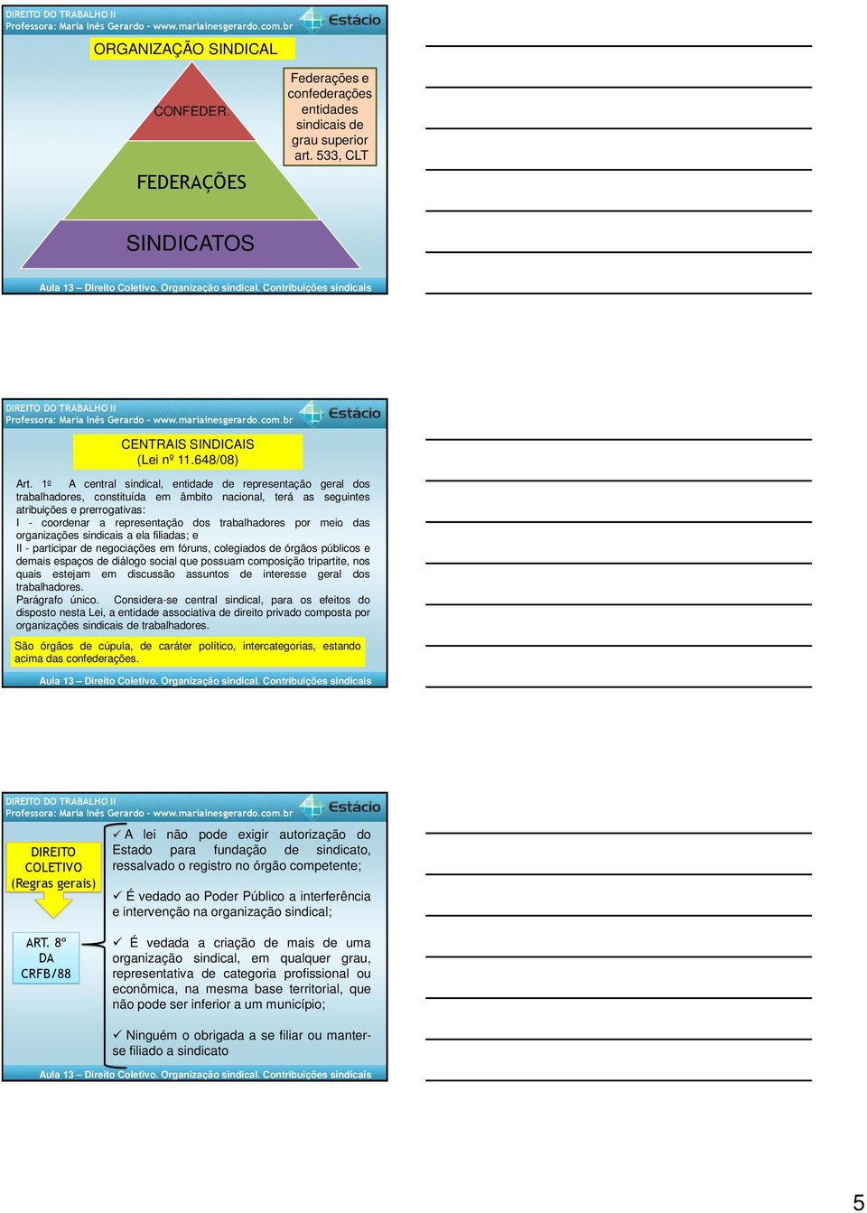 trabalhadores por meio das organizações sindicais a ela filiadas; e II - participar de negociações em fóruns, colegiados de órgãos públicos e demais espaços de diálogo social que possuam composição