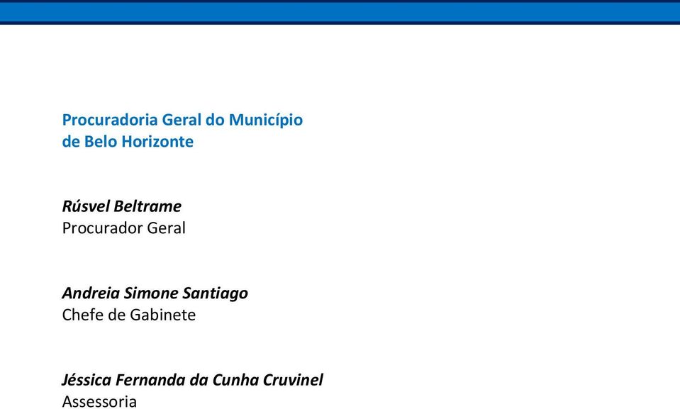 Andreia Simone Santiago Chefe de Gabinete