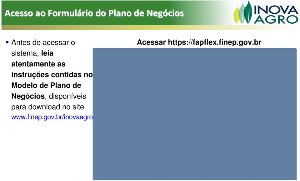 no Modelo de Plano de Negócios, disponíveis para download no