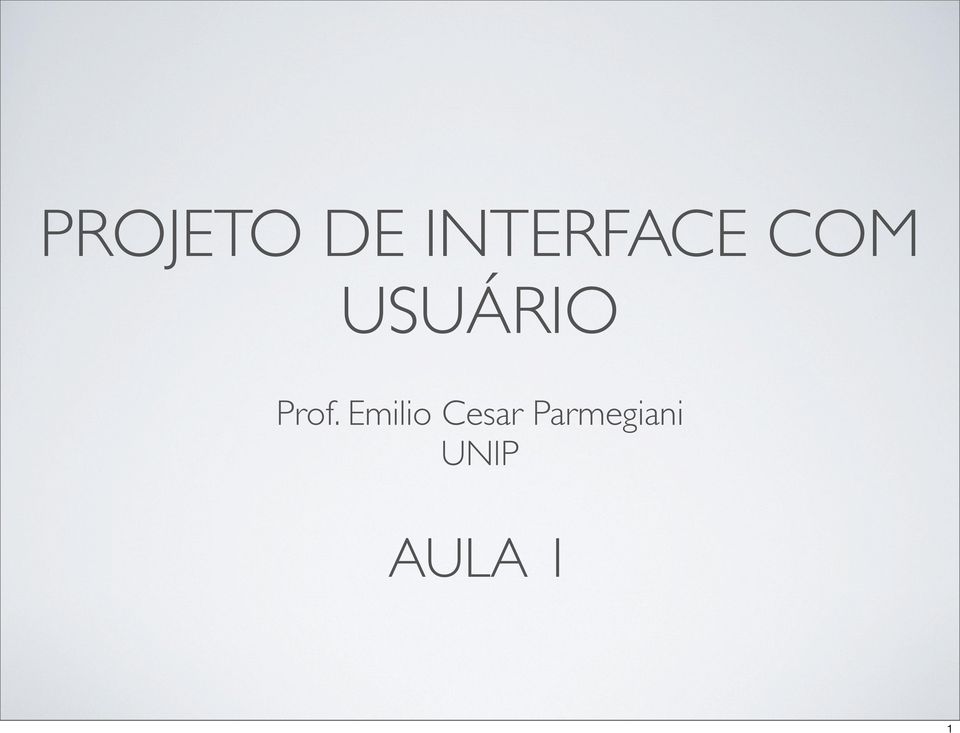 USUÁRIO Prof.