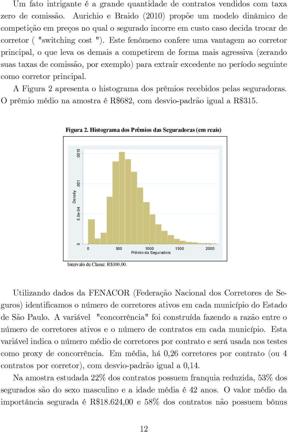 Este fenômeno confere uma vantagem ao corretor principal, o que leva os demais a competirem de forma mais agressiva(zerando suas taxas de comissão, por exemplo) para extrair excedente no período