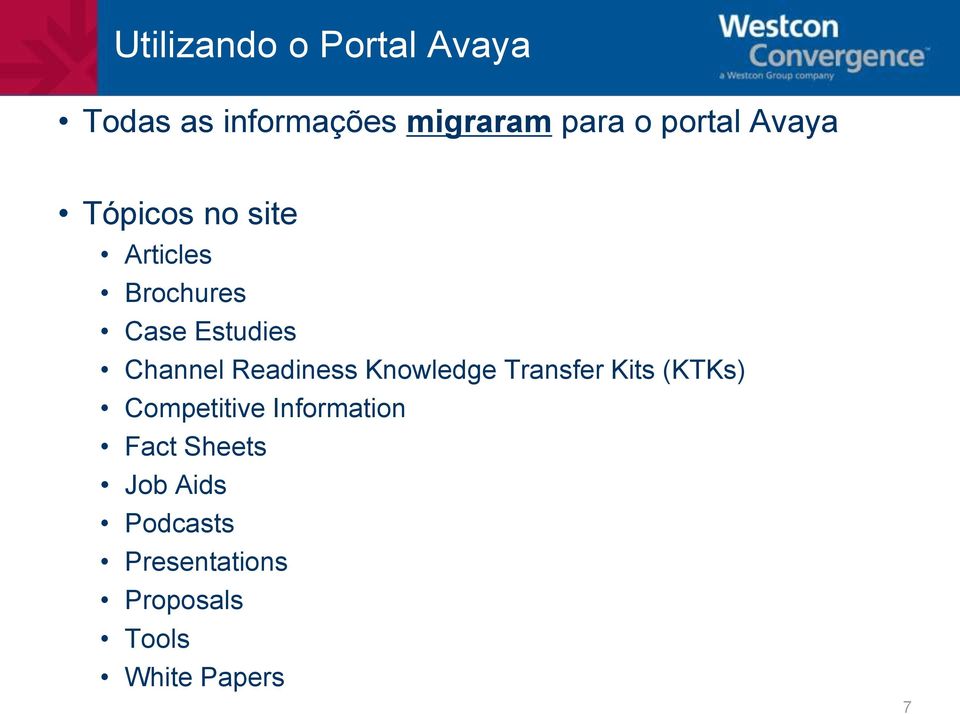 Channel Readiness Knowledge Transfer Kits (KTKs) Competitive