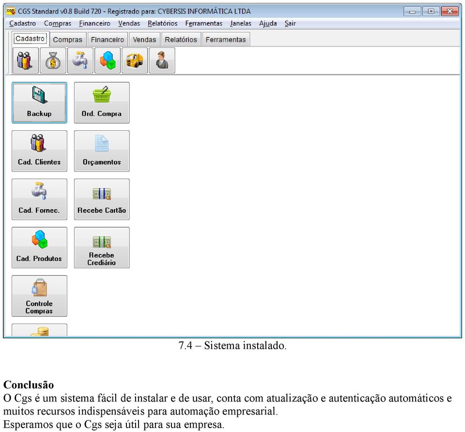 conta com atualização e autenticação automáticos e muitos