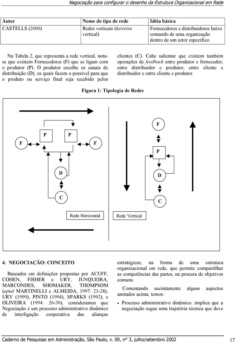 O produtor escolhe os canais de distribuição (D), os quais fazem o possível para que o produto ou serviço final seja recebido pelos clientes (C).